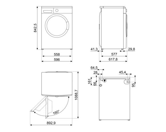 Smeg WM3T04RU