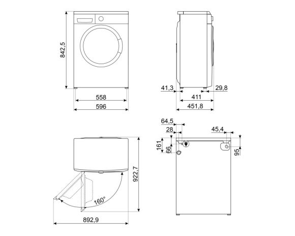 Smeg WM3T60CRU