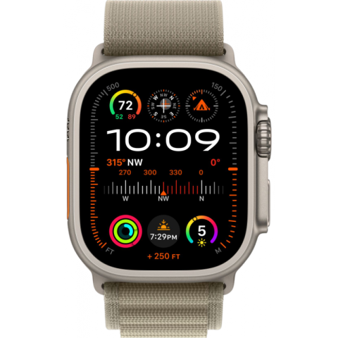 Apple Watch Ultra 2 49mm Alpine Loop Olive