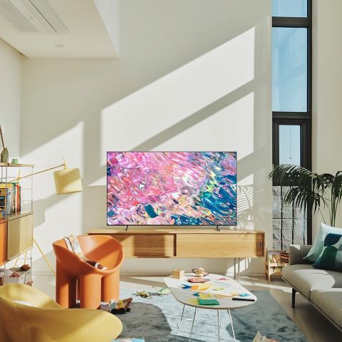 Телевизор Samsung QLED QE55Q60BAUXCE (2022) 55" 4K UHD QLED Smart TV
