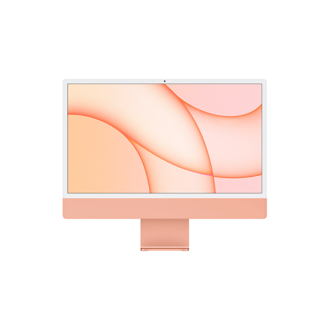 iMac 24" Retina 4,5K, (M1 8C CPU, 8C GPU), 8 ГБ, 512 ГБ SSD, оранжевый