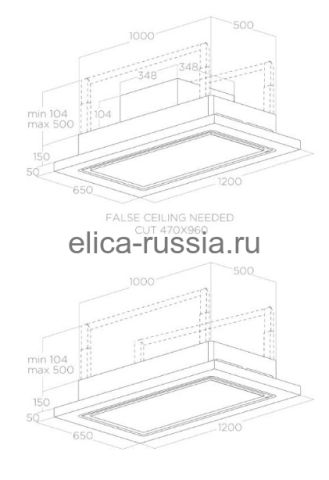 Elica вытяжка LULLABY @ WOOD/A/120