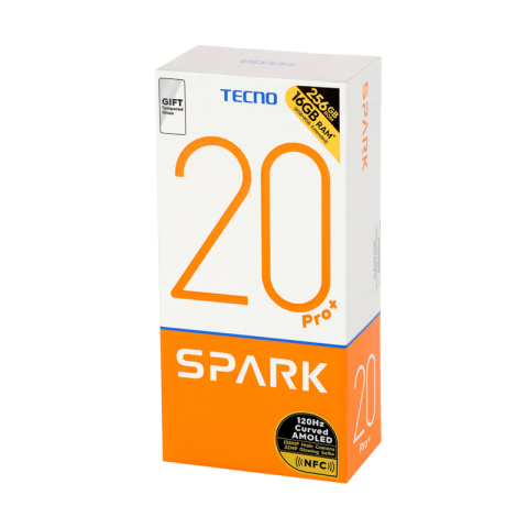 Tecno SPARK 20 Pro+ Plus 8/256GB Black