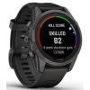 Garmin Fenix 7S Pro Sapphire Solar Carbon Gray DLC Titanium / Black Band (010-02776-11)