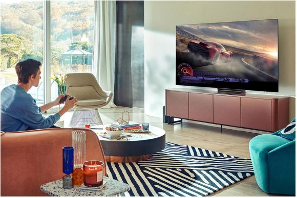 Телевизор Samsung 75" серия 9 Neo QLED 4K Smart TV 2021 QN90A черный