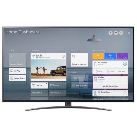 Телевизор LG 49NANO86 49/Ultra HD/Wi-Fi/SMART TV/Black