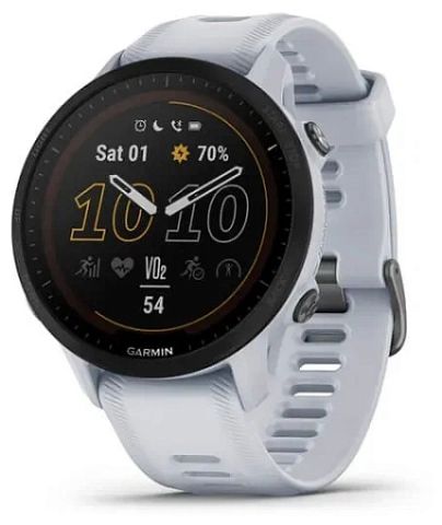 Garmin Forerunner 955 Solar, белый (010-02638-21)