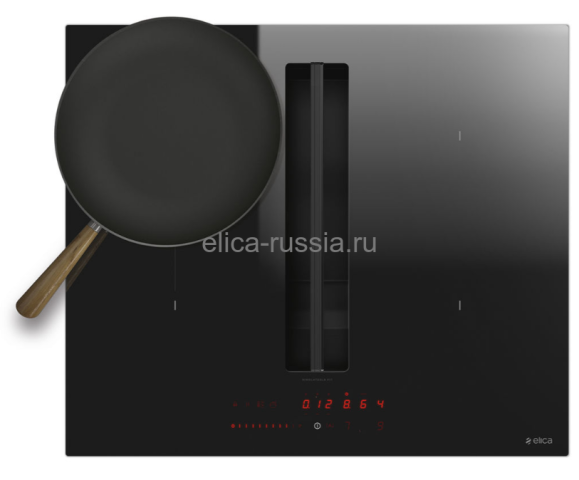 Elica варочная панель с вытяжкой NIKOLATESLA FIT BL/A/72 + Набор посуды Coocking Set 553