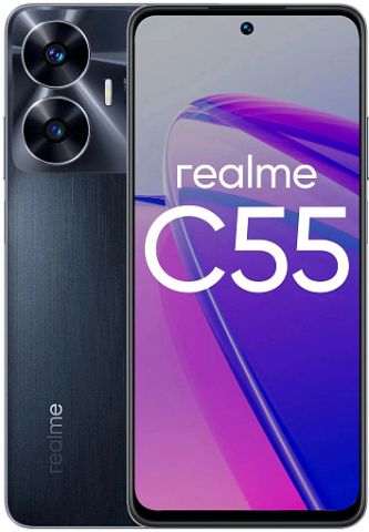 Смартфон realme C55 6/128 Гб, черный