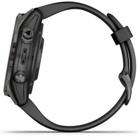 Garmin Fenix 7S Pro Sapphire Solar Carbon Gray DLC Titanium / Black Band (010-02776-11)