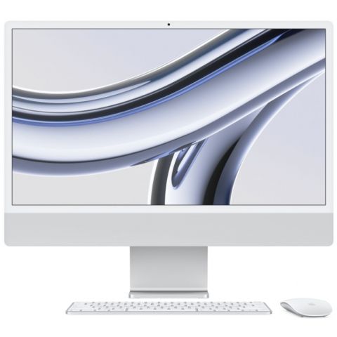 iMac 24 2023 M3/8GB/512GB/M3 10-Core (MQRK3ZP/A) Silver