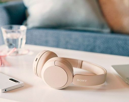 Беспроводные наушники Sony WH-CH520, Cream