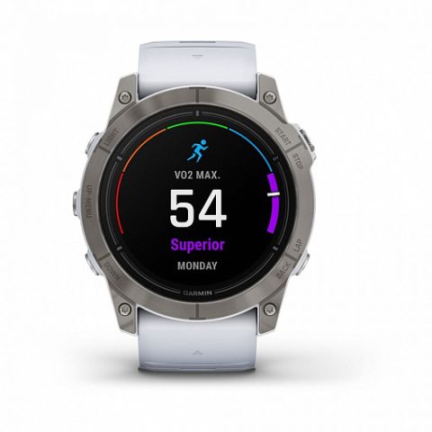 Garmin EPIX Pro (Gen 2) 51mm, Sapphire Edition, Titanium / Whitestone (010-02804-11)