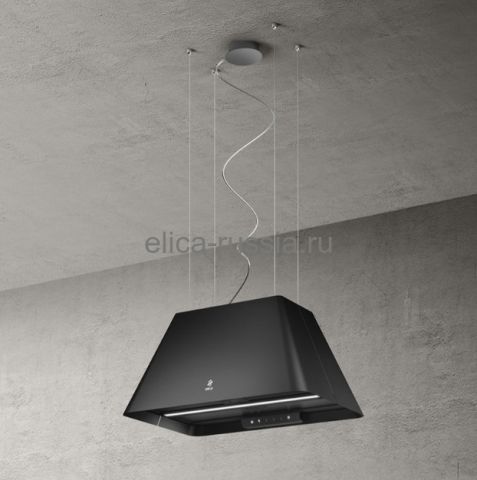 ELICA Вытяжка островная  IKONA LIGHT BL MAT/F/60