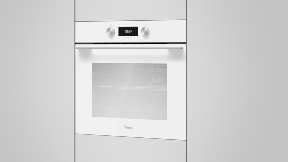 Мультифункциональный духовой шкаф с режимом турбо HLB 8400 WHITE