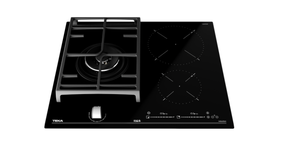 Варочная панель HYBRID Индукция DirectSense и Газ ExactFlame 60 см HYBRID JZC 63312 ABN Black