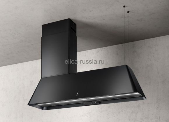 ELICA Вытяжка островная  IKONA MAXXI PURE BL MAT/F/120