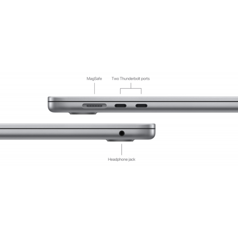 Apple MacBook Air 15" M3 2024 8/256Gb Space Gray (MRYM3)