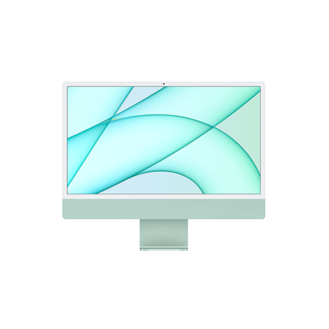 iMac 24" Retina 4,5K, (M1 8C CPU, 8C GPU), 8 ГБ, 512 ГБ SSD, зеленый