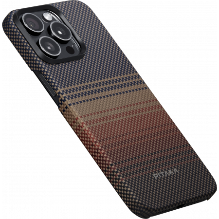 Чехол Pitaka Fusion Weaving MagEZ 5 для iPhone 15 Pro Max - Sunset KI1501SUM