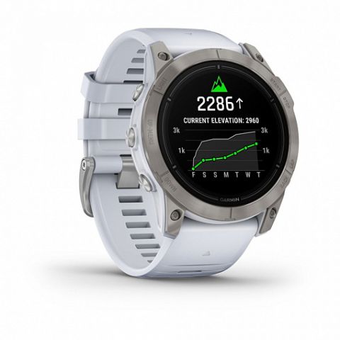 Garmin EPIX Pro (Gen 2) 51mm, Sapphire Edition, Titanium / Whitestone (010-02804-11)