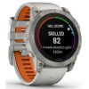 Garmin Fenix 7X Pro Sapphire Solar Titanium with Fog Gray / Ember Orange Band (010-02778-15)