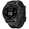 Garmin Fenix 7S Pro Sapphire Solar Carbon Gray DLC Titanium / Black Band (010-02776-11)