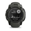 Garmin Instinct 2X Solar, темно-зеленый (010-02805-05)