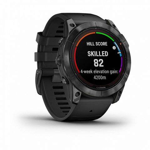 Garmin Fenix 7X Pro Solar, Slate Gray / Black Band (010-02778-01)