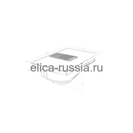 Elica варочная панель с вытяжкой NIKOLATESLA LIBRA BL/A/83 + Набор посуды Coocking Set 553