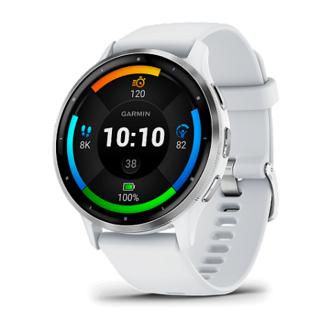 Garmin Venu 3, Whitestone + Passivated (010-02784-00)