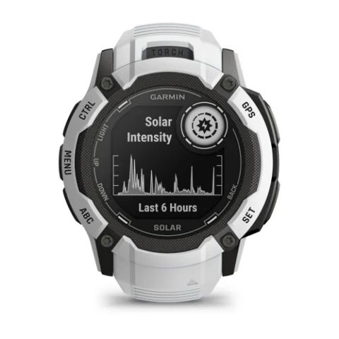 Garmin Instinct 2X Solar Whitestone, белый (010-02805-04)