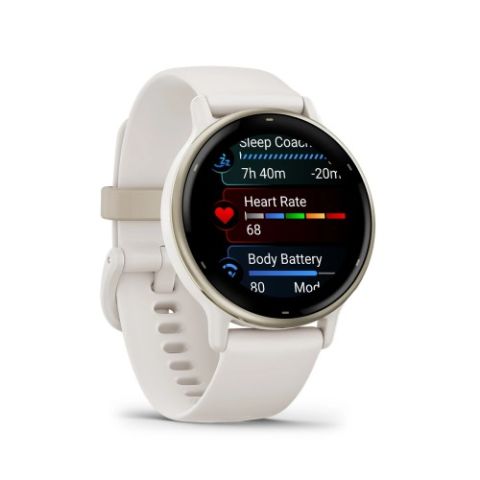 Garmin Vivoactive 5, Ivory / Cream Gold (010-02862-11)